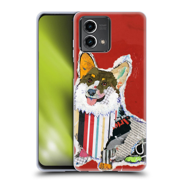 Michel Keck Dogs 2 Corgi Soft Gel Case for Motorola Moto G Stylus 5G 2023