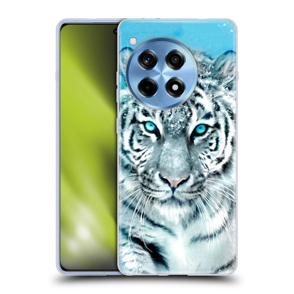 Aimee Stewart Animals White Tiger Soft Gel Case for OPPO OnePlus Ace 3 5G