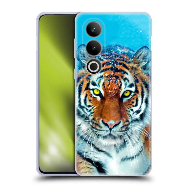 Aimee Stewart Animals Yellow Tiger Soft Gel Case for OPPO OnePlus Ace 3V 5G
