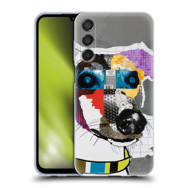 Michel Keck Dogs 3 Greyhound Soft Gel Case for Samsung Galaxy M15/F15 5G