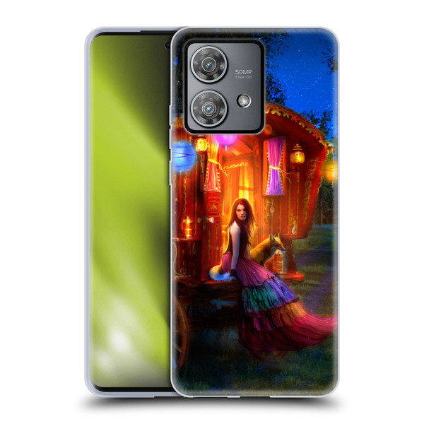 Aimee Stewart Fantasy Wanderlust Soft Gel Case for Motorola Edge 40 Neo 5G