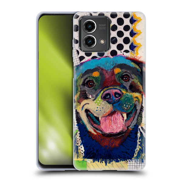 Michel Keck Dogs Rottweiler Soft Gel Case for Motorola Moto G Stylus 5G 2023