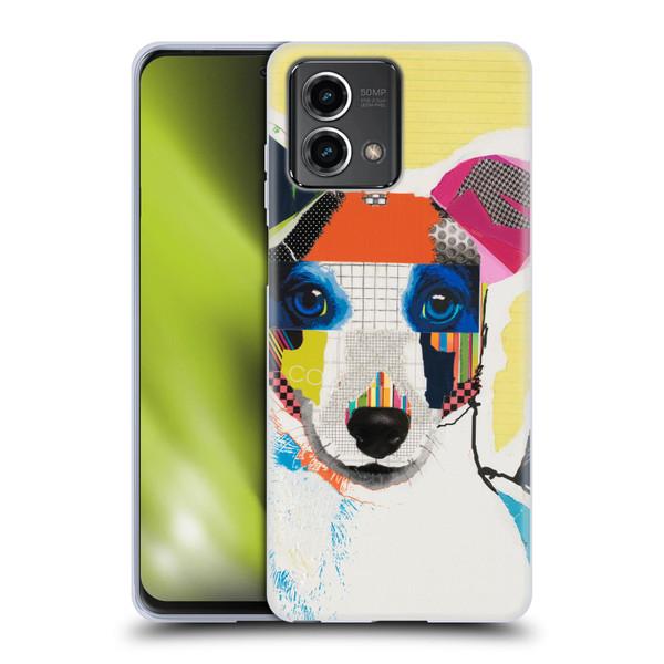 Michel Keck Dogs Whippet Soft Gel Case for Motorola Moto G Stylus 5G 2023