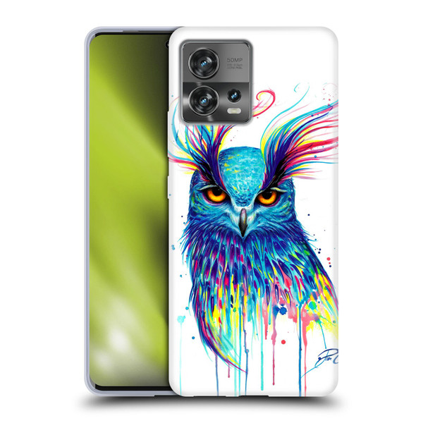 Pixie Cold Animals Into The Blue Soft Gel Case for Motorola Moto Edge 30 Fusion