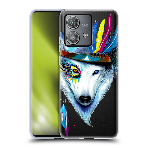Pixie Cold Animals Warrior Soft Gel Case for Motorola Edge 40 Neo 5G
