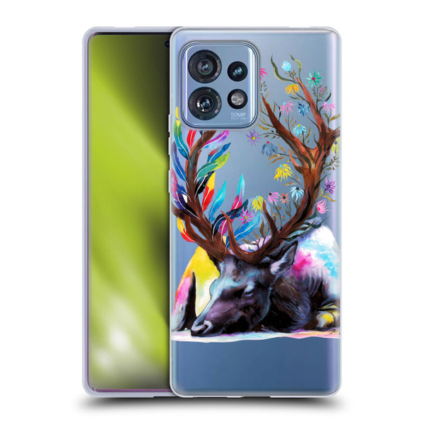 Pixie Cold Animals Memories Soft Gel Case for Motorola Moto Edge 40 Pro