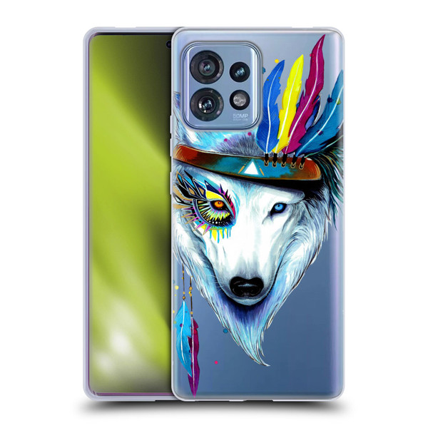 Pixie Cold Animals Warrior Soft Gel Case for Motorola Moto Edge 40 Pro