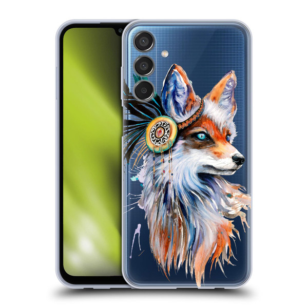 Pixie Cold Animals Fox Soft Gel Case for Samsung Galaxy M15/F15 5G