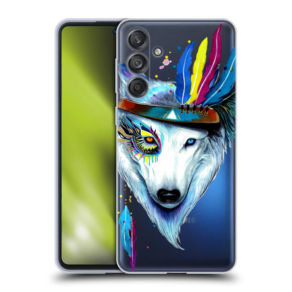Pixie Cold Animals Warrior Soft Gel Case for Samsung Galaxy M55 5G