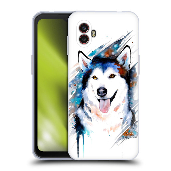 Pixie Cold Animals Husky Soft Gel Case for Samsung Galaxy Xcover6 Pro/Pro2