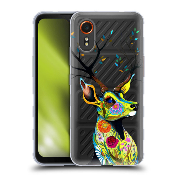 Pixie Cold Animals King Of The Forest Soft Gel Case for Samsung Galaxy Xcover7 5G