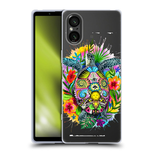 Pixie Cold Animals Turtle Life Soft Gel Case for Sony Xperia 5 V 5G