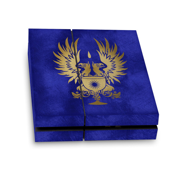 EA Bioware Dragon Age Heraldry Grey Wardens Gold Vinyl Sticker Skin Decal Cover for Sony PS4 Console