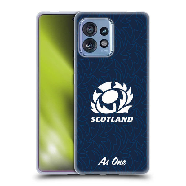 Scotland Rugby Graphics Pattern Soft Gel Case for Motorola Moto Edge 40 Pro