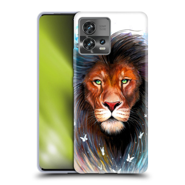 Pixie Cold Cats Sacred King Soft Gel Case for Motorola Moto Edge 30 Fusion