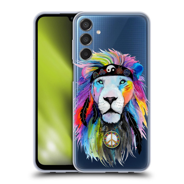Pixie Cold Cats Hippy Lion Soft Gel Case for Samsung Galaxy M15/F15 5G