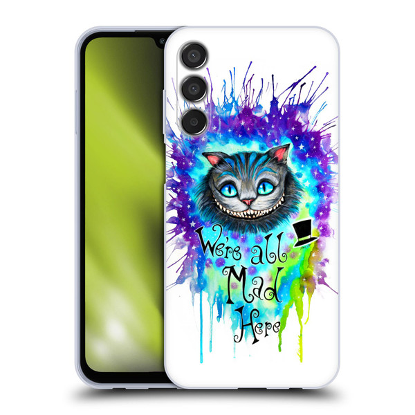 Pixie Cold Cats We Are All Mad Here Soft Gel Case for Samsung Galaxy M15/F15 5G