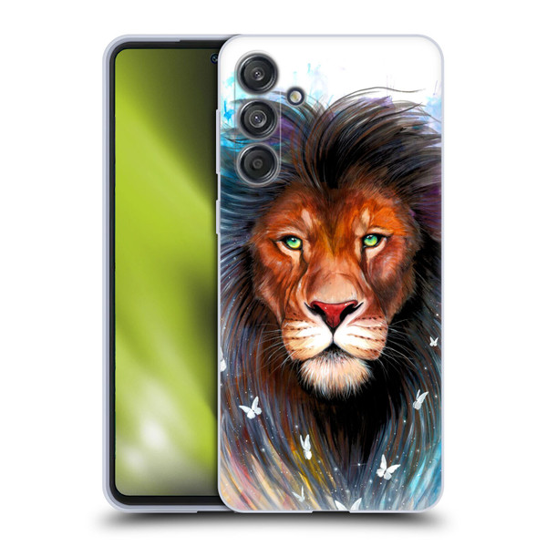 Pixie Cold Cats Sacred King Soft Gel Case for Samsung Galaxy M55 5G