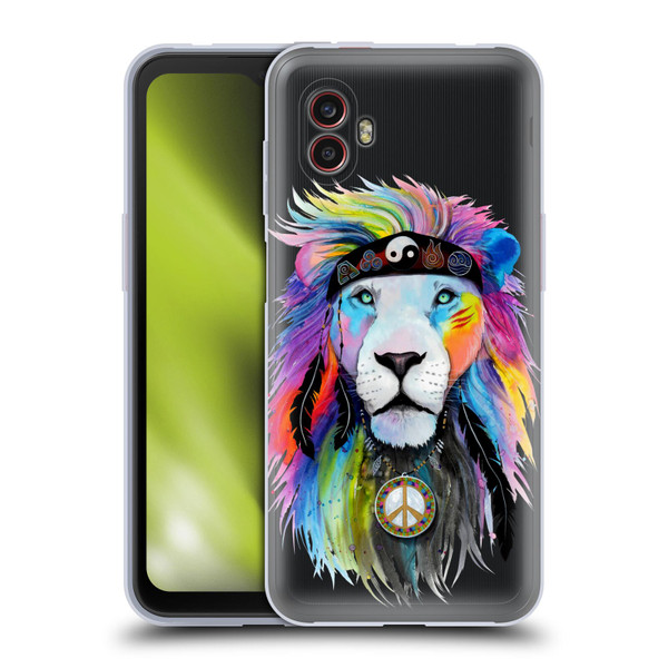 Pixie Cold Cats Hippy Lion Soft Gel Case for Samsung Galaxy Xcover6 Pro/Pro2