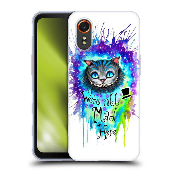 Pixie Cold Cats We Are All Mad Here Soft Gel Case for Samsung Galaxy Xcover7 5G
