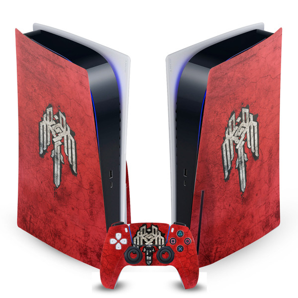 EA Bioware Dragon Age Heraldry Kirkwall Symbol Vinyl Sticker Skin Decal Cover for Sony PS5 Disc Edition Bundle
