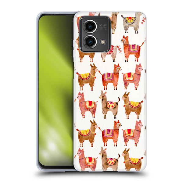 Cat Coquillette Animals Alpacas Soft Gel Case for Motorola Moto G Stylus 5G 2023