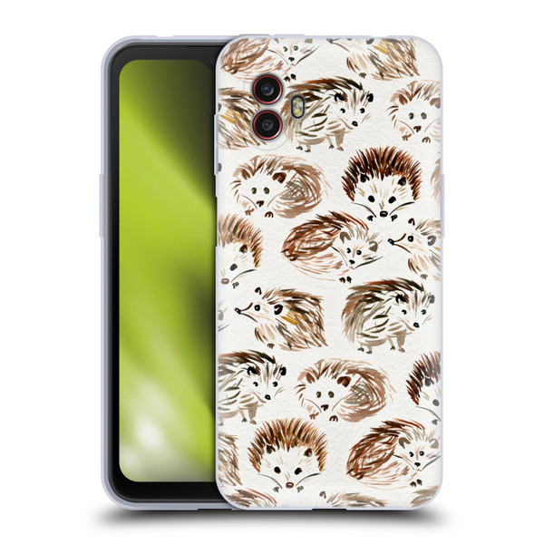 Cat Coquillette Animals Hedgehogs Soft Gel Case for Samsung Galaxy Xcover6 Pro/Pro2