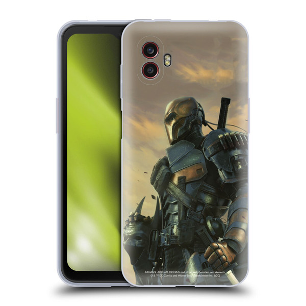 Batman Arkham Origins Key Art Deathstroke 2 Soft Gel Case for Samsung Galaxy Xcover6 Pro/Pro2