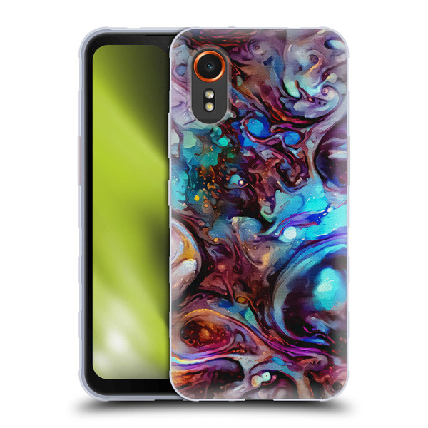 Cosmo18 Jupiter Fantasy Indigo Soft Gel Case for Samsung Galaxy Xcover7 5G