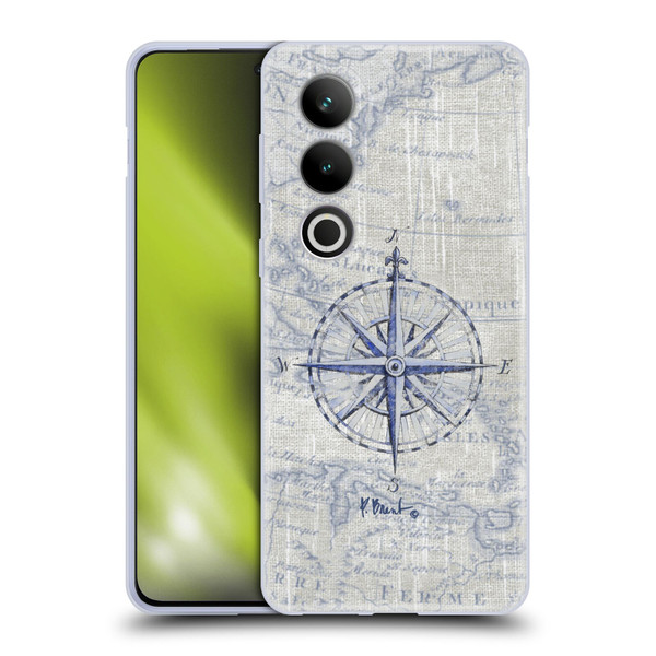 Paul Brent Nautical Vintage Compass Soft Gel Case for OPPO OnePlus Ace 3V 5G