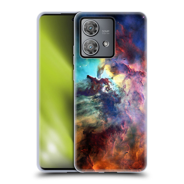 Cosmo18 Space Lagoon Nebula Soft Gel Case for Motorola Edge 40 Neo 5G