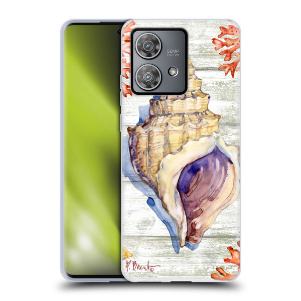 Paul Brent Ocean Bahia Shells Soft Gel Case for Motorola Edge 40 Neo 5G