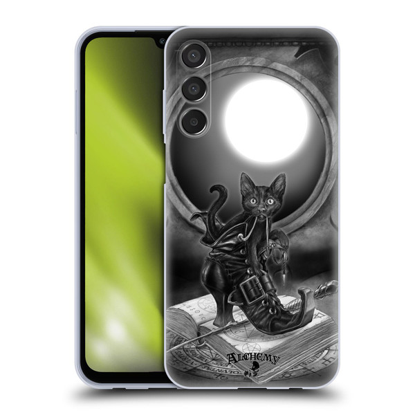 Alchemy Gothic Cats Midnight Mischief Soft Gel Case for Samsung Galaxy M15/F15 5G