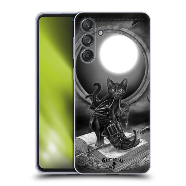 Alchemy Gothic Cats Midnight Mischief Soft Gel Case for Samsung Galaxy M55 5G