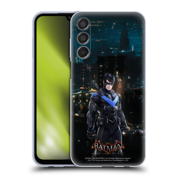 Batman Arkham Knight Characters Nightwing Soft Gel Case for Samsung Galaxy M15/F15 5G