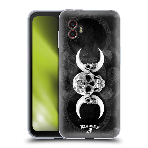Alchemy Gothic Skull Dark Goddess Moon Soft Gel Case for Samsung Galaxy Xcover6 Pro/Pro2