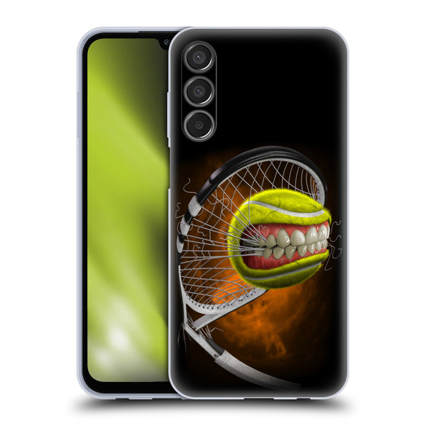 Tom Wood Monsters Tennis Soft Gel Case for Samsung Galaxy M15/F15 5G