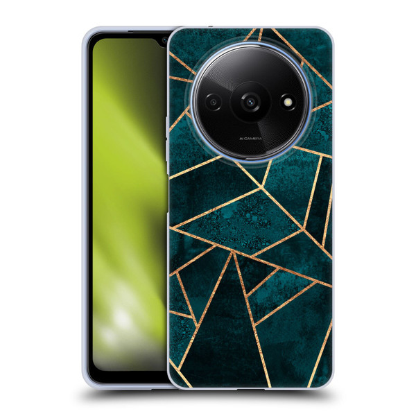 Elisabeth Fredriksson Sparkles Deep Teal Stone Soft Gel Case for Xiaomi Redmi A3