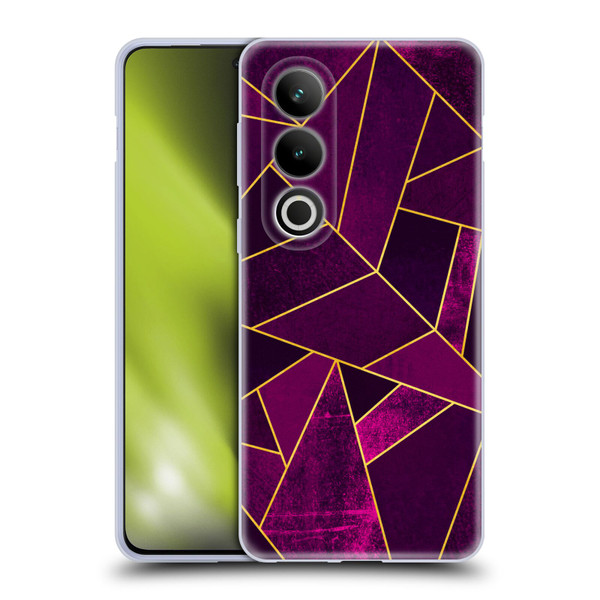 Elisabeth Fredriksson Stone Collection Purple Soft Gel Case for OPPO OnePlus Ace 3V 5G