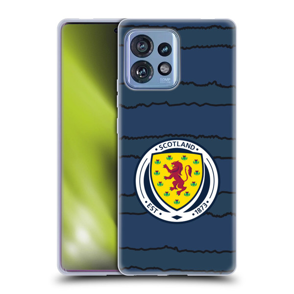 Scotland National Football Team Kits 2019-2021 Home Soft Gel Case for Motorola Moto Edge 40 Pro