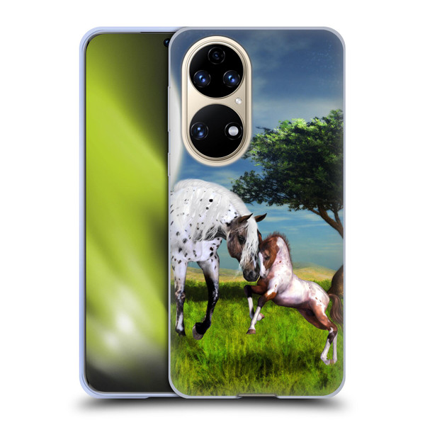 Simone Gatterwe Horses Love Forever Soft Gel Case for Huawei P50