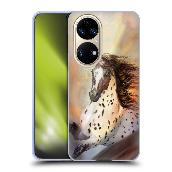 Simone Gatterwe Horses Wild 2 Soft Gel Case for Huawei P50
