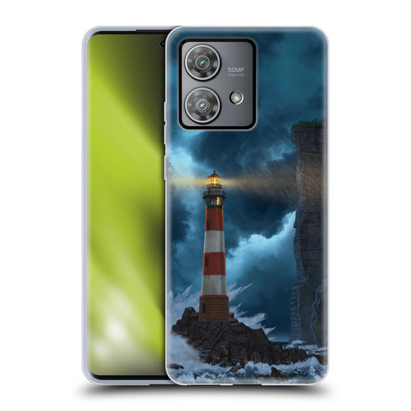 Vincent Hie Graphics Unbreakable Soft Gel Case for Motorola Edge 40 Neo 5G