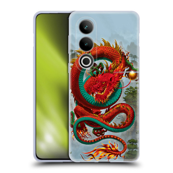 Vincent Hie Graphics Good Fortune Dragon Soft Gel Case for OPPO OnePlus Ace 3V 5G