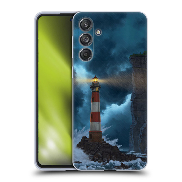 Vincent Hie Graphics Unbreakable Soft Gel Case for Samsung Galaxy M55 5G