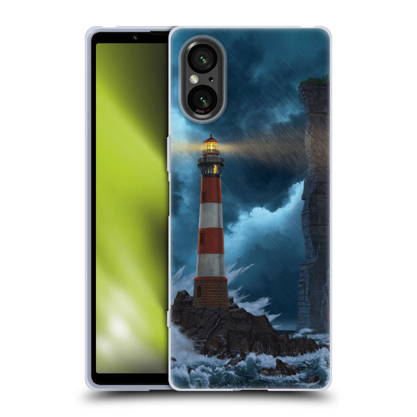 Vincent Hie Graphics Unbreakable Soft Gel Case for Sony Xperia 5 V 5G