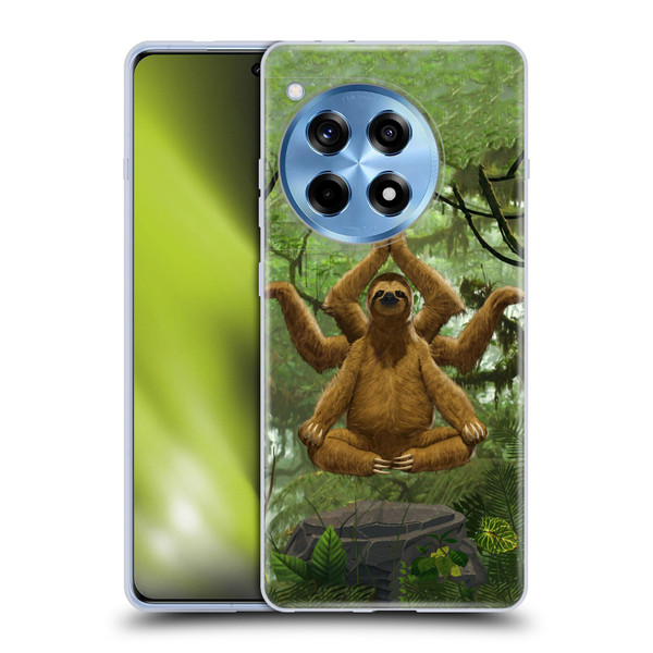 Vincent Hie Key Art Zen Sloth Soft Gel Case for OPPO OnePlus Ace 3 5G