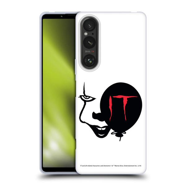 IT Movie Graphics Pennywise Soft Gel Case for Sony Xperia 1 V 5G