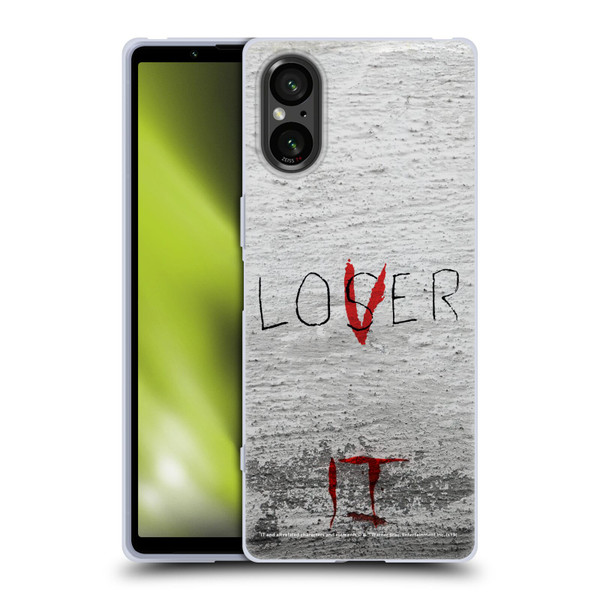 IT Movie Graphics Loser Soft Gel Case for Sony Xperia 5 V 5G