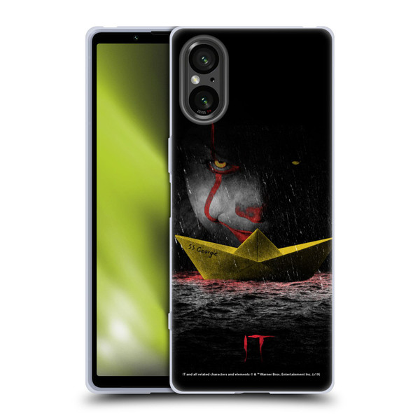 IT Movie Graphics Pennywise 2 Soft Gel Case for Sony Xperia 5 V 5G